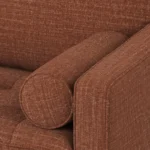 Sven 72_ Tufted Loveseat - Napa Rust
