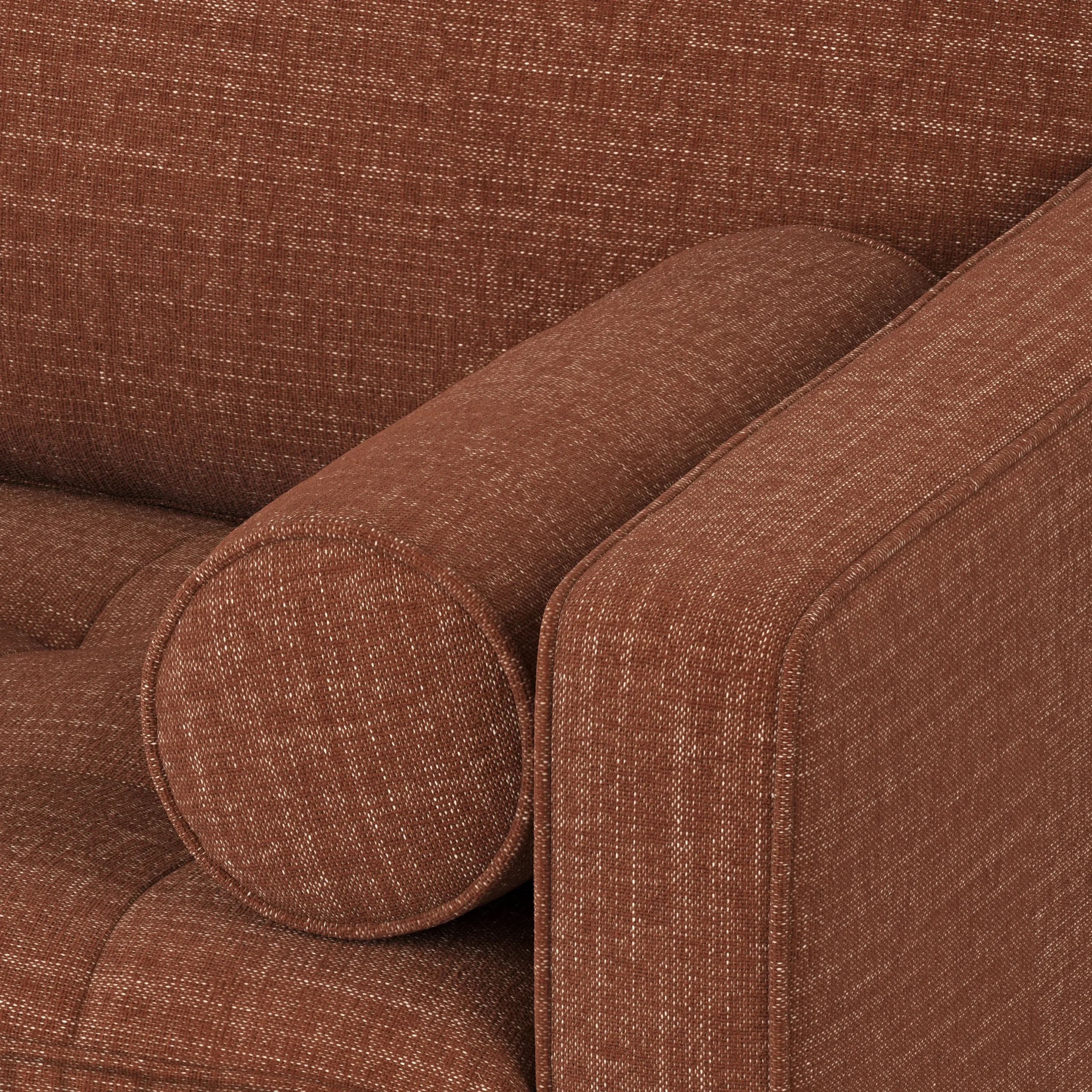 Sven 72_ Tufted Loveseat - Napa Rust - Image 4