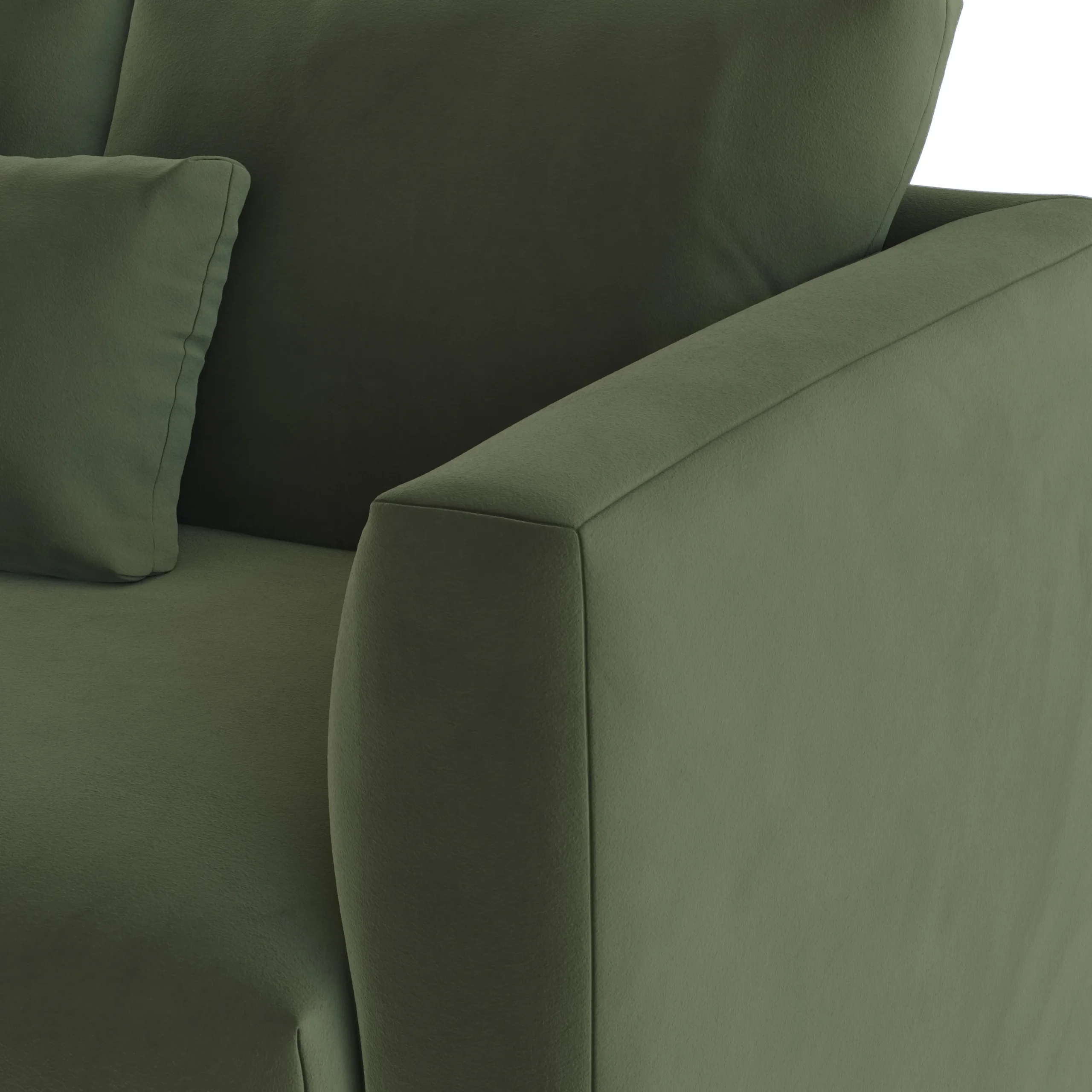 Marina 80_ Velvet Sofa - Hale Fir Green - Image 8