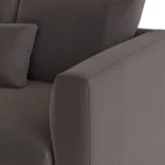 Marina 80_ Velvet Sofa - Hale Warm Gray