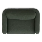Vati 53_ Sleeper Chair - Green Wool Bouclé
