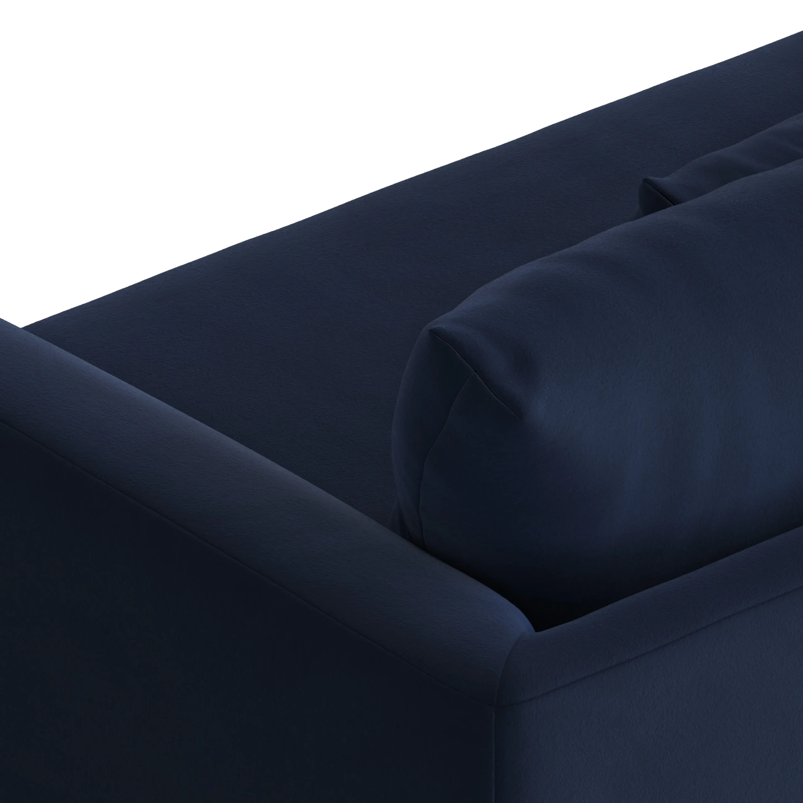 Marina 90_ Velvet Sofa - Hale Ink - Image 8