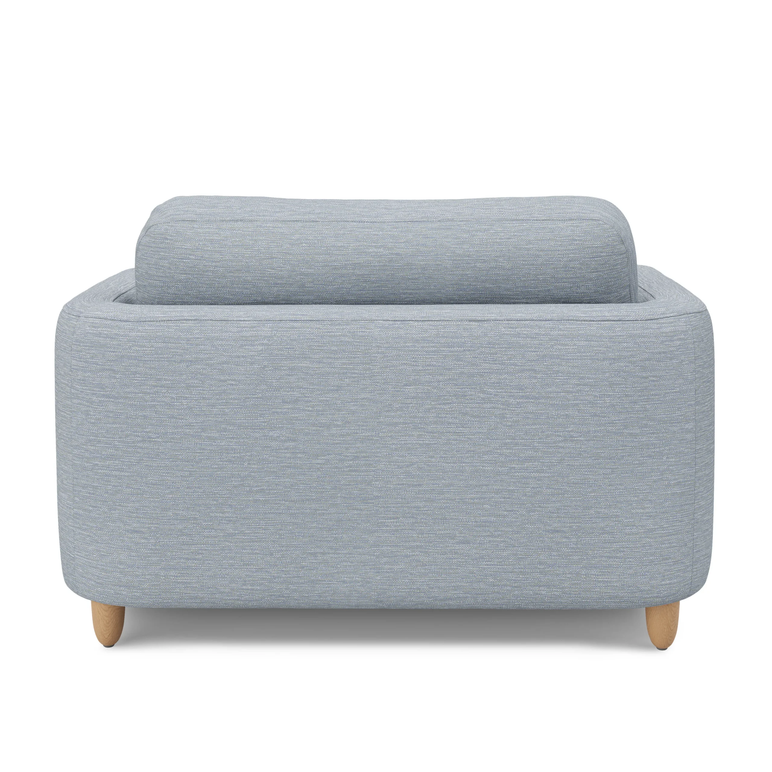 Vati 53_ Sleeper Chair -  Silver Light Blue - Image 13