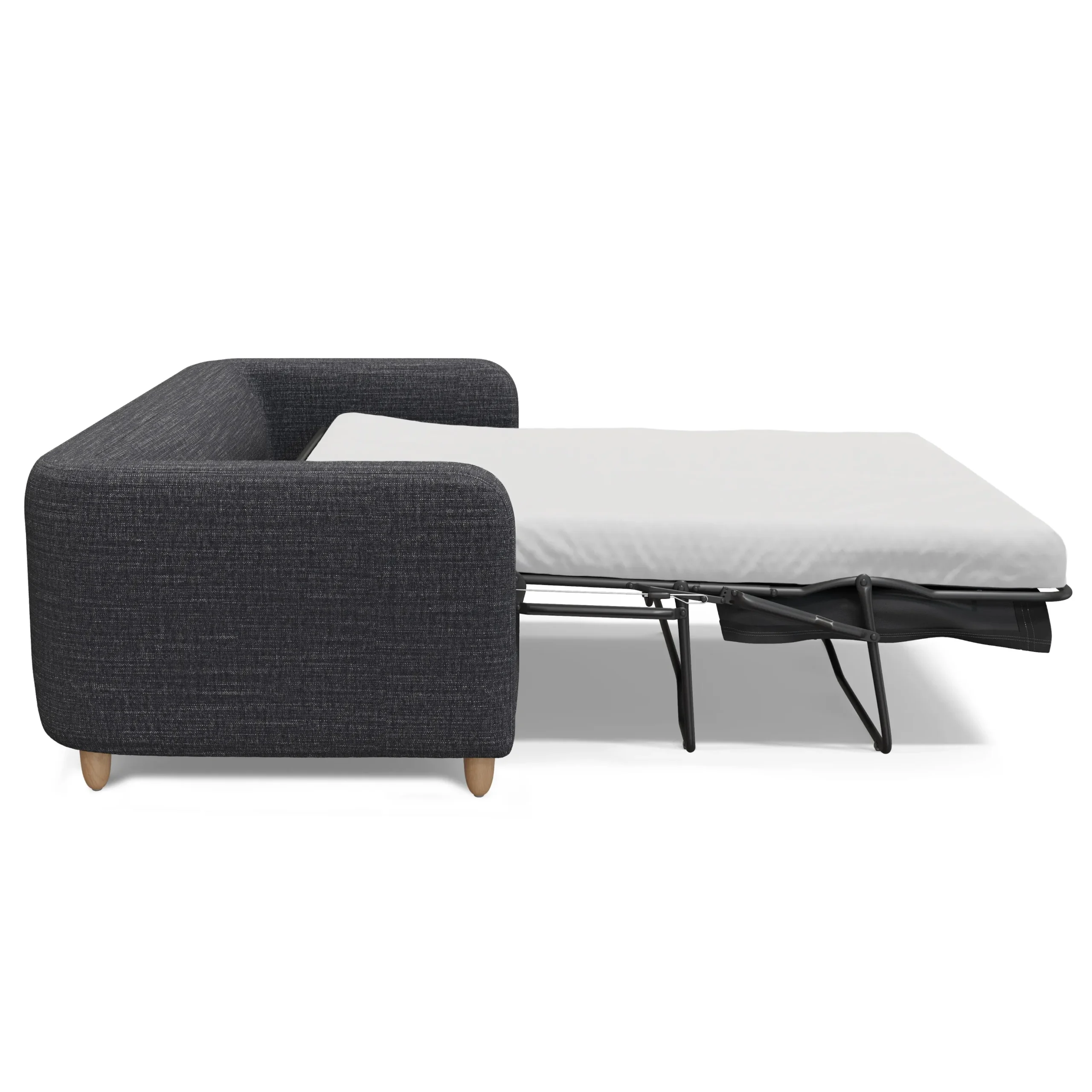 Vati 80_ Sofa Bed - Natural Oak and Napa Charcoal - Image 11