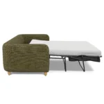 Vati 80_ Sofa Bed - Natural Oak and Napa Moss