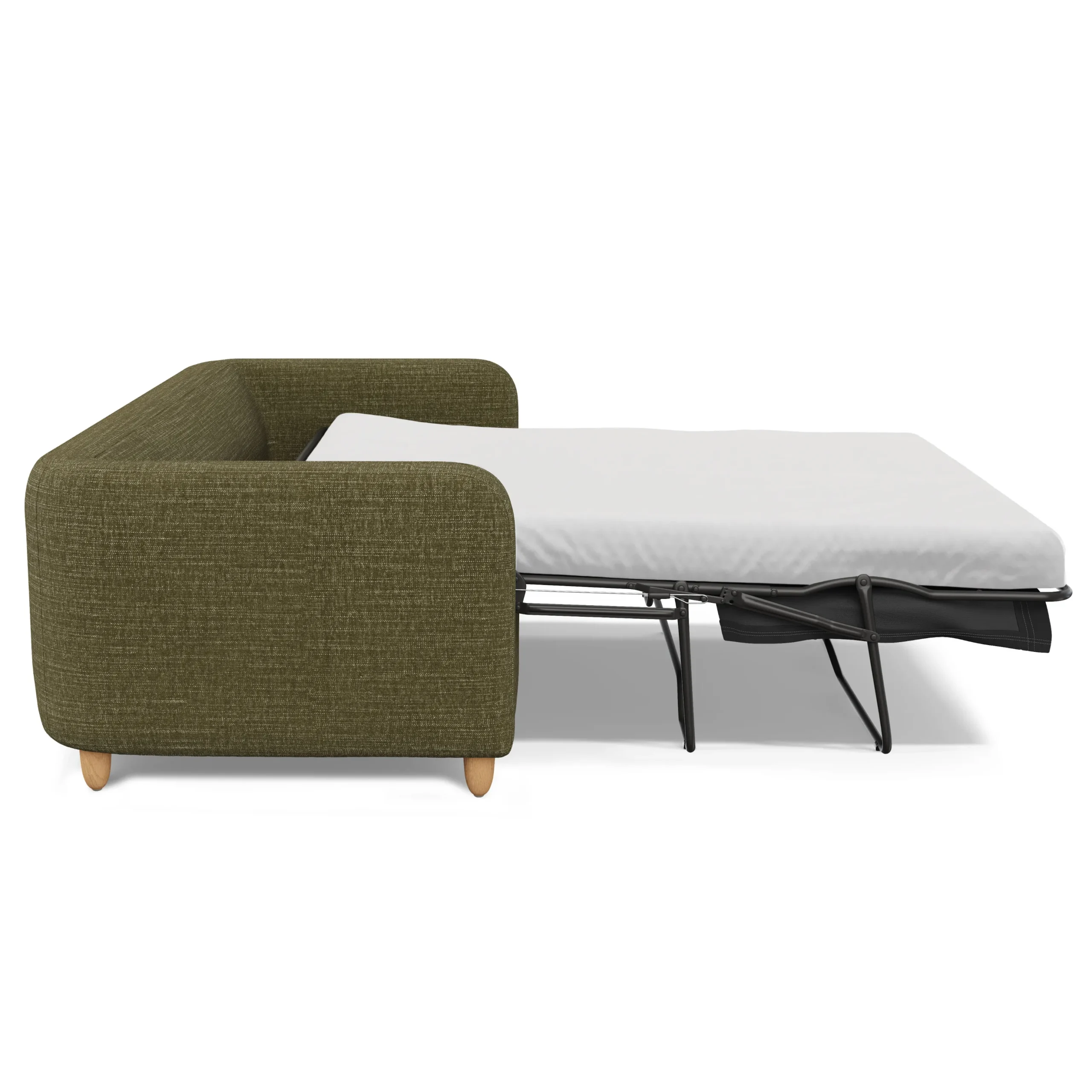 Vati 80_ Sofa Bed - Natural Oak and Napa Moss - Image 12