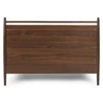 Lenia Queen Panel Bed - Walnut