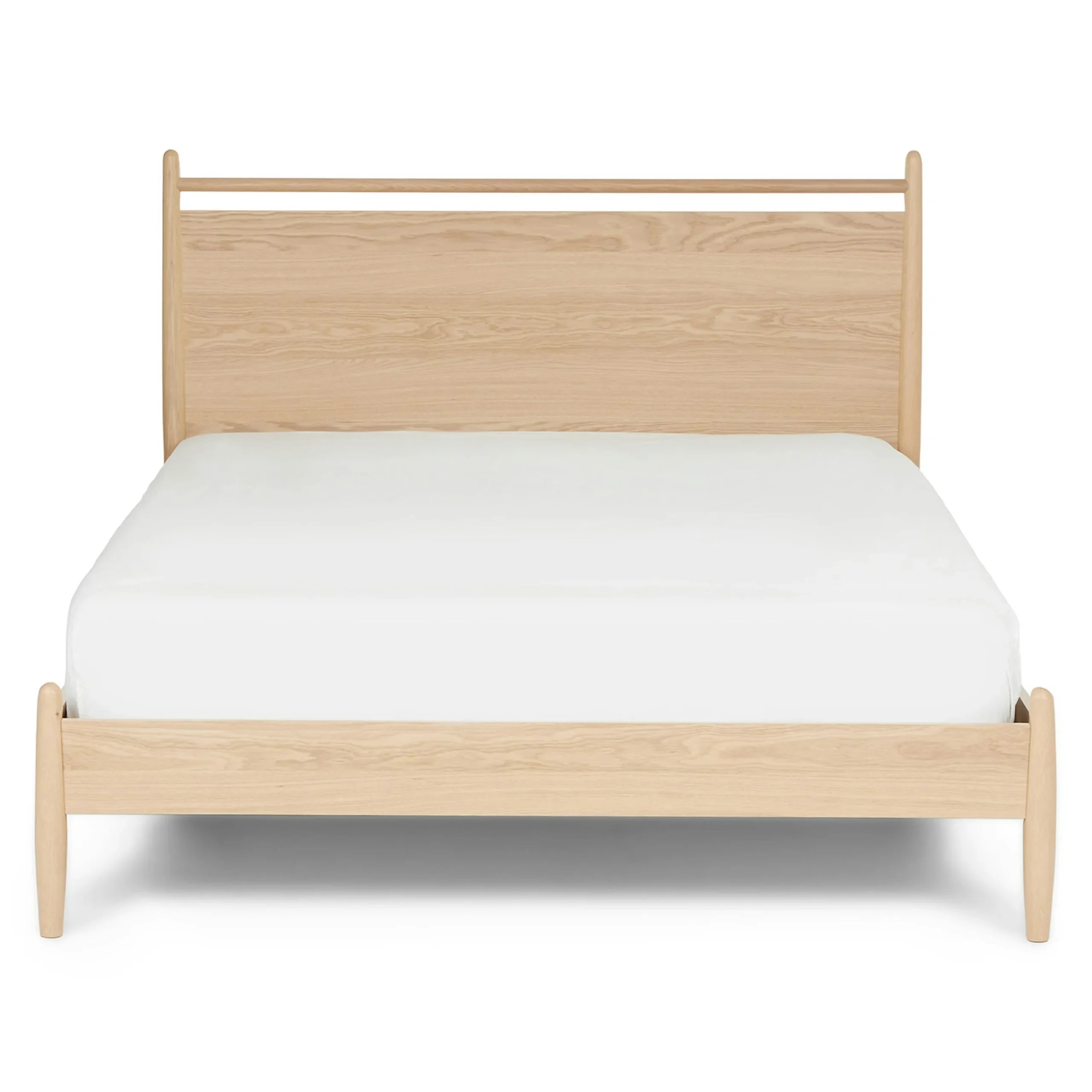 Lenia Queen Panel Bed - White Oak - Image 5