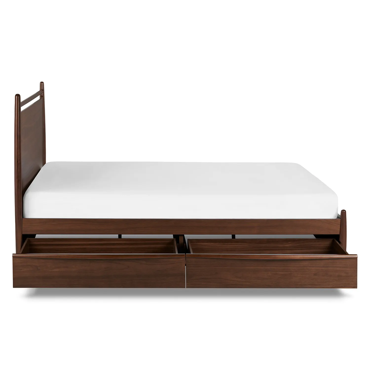 Lenia Queen Panel Storage Bed - Walnut - Image 8