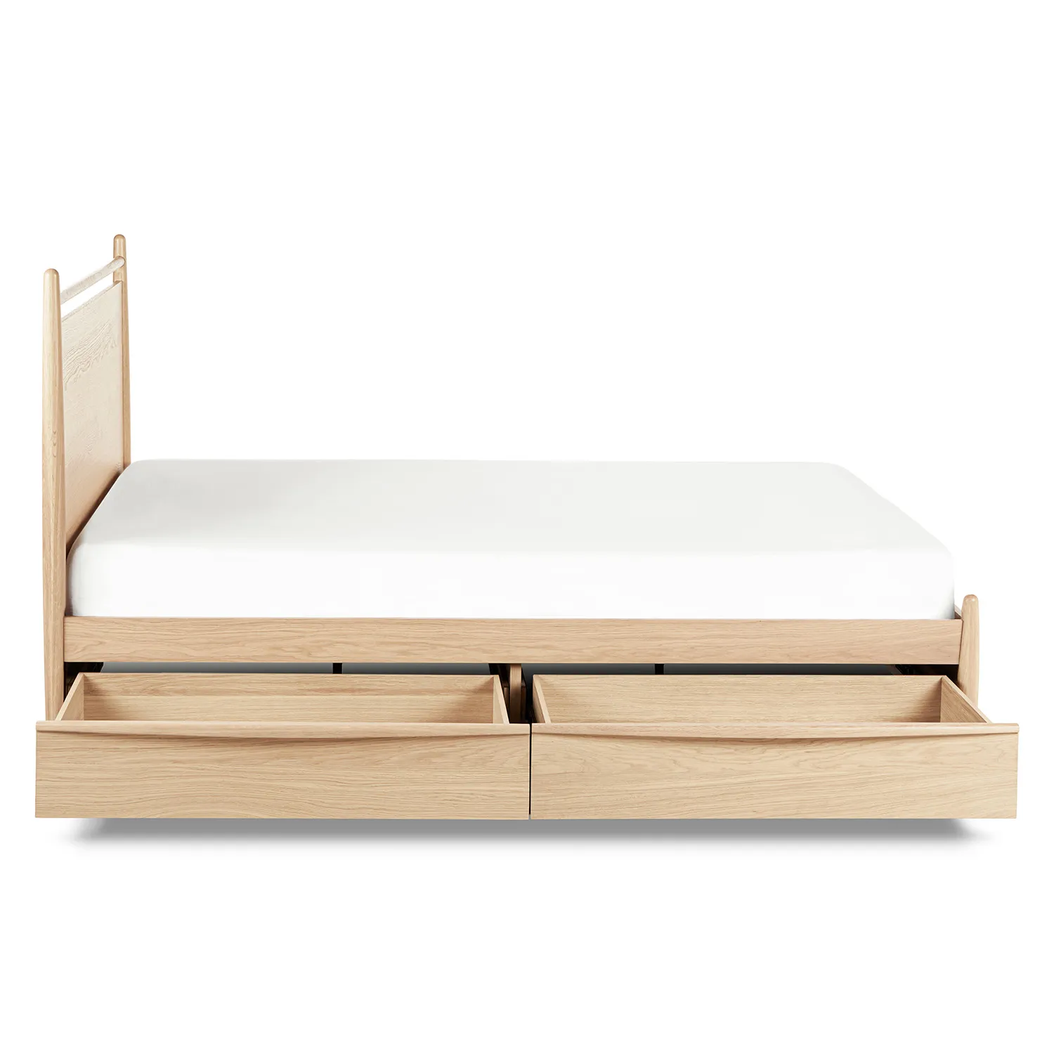 Lenia Queen Panel Storage Bed - White Oak - Image 8