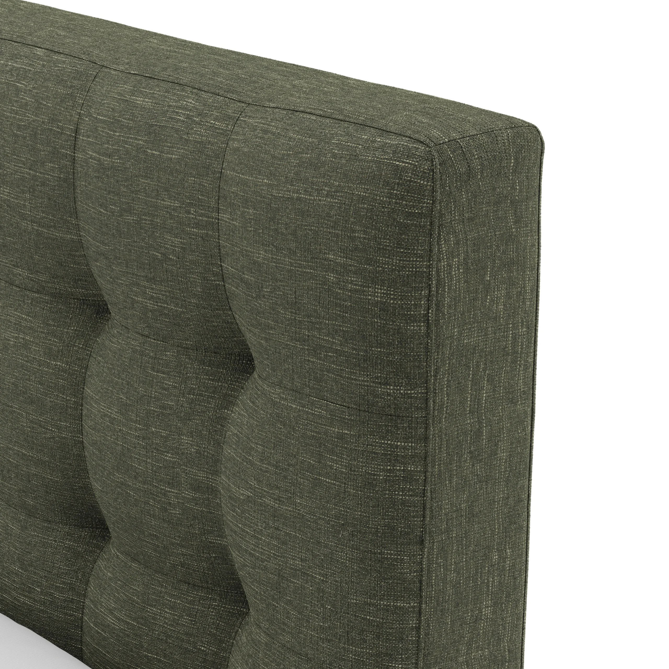 Sven Queen Tufted Bed - Fir Green - Image 7
