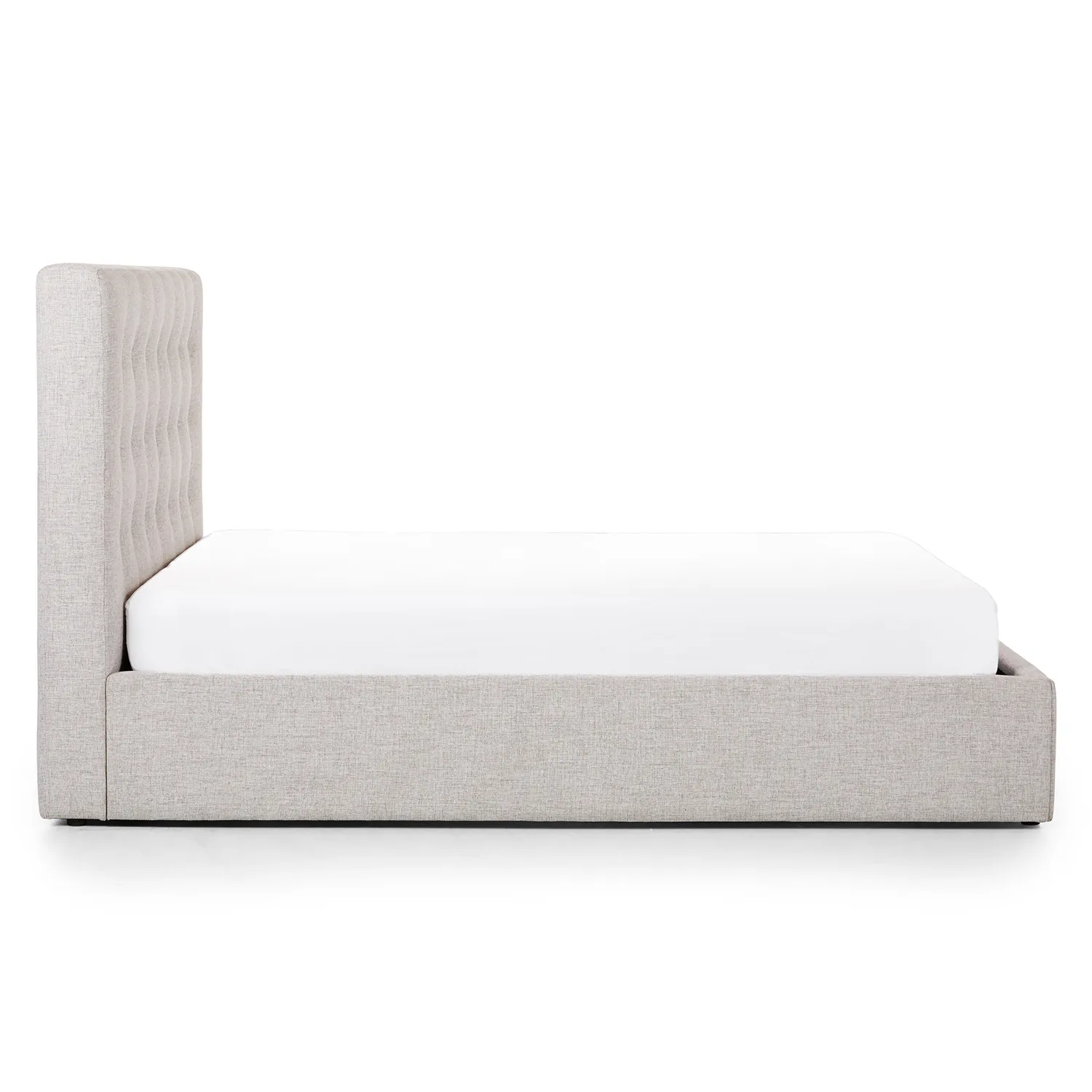 Sven Queen Tufted Storage Bed - Birch Ivory - Image 5