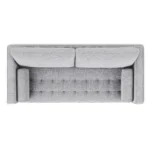 Sven 88_ Tufted Sofa Bed - Stone Gray