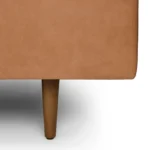 Burrard 83.5_ Leather Sofa - Bella Caramel
