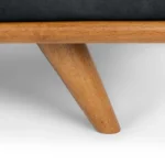 Timber 90_ Leather Sofa - Charme Black