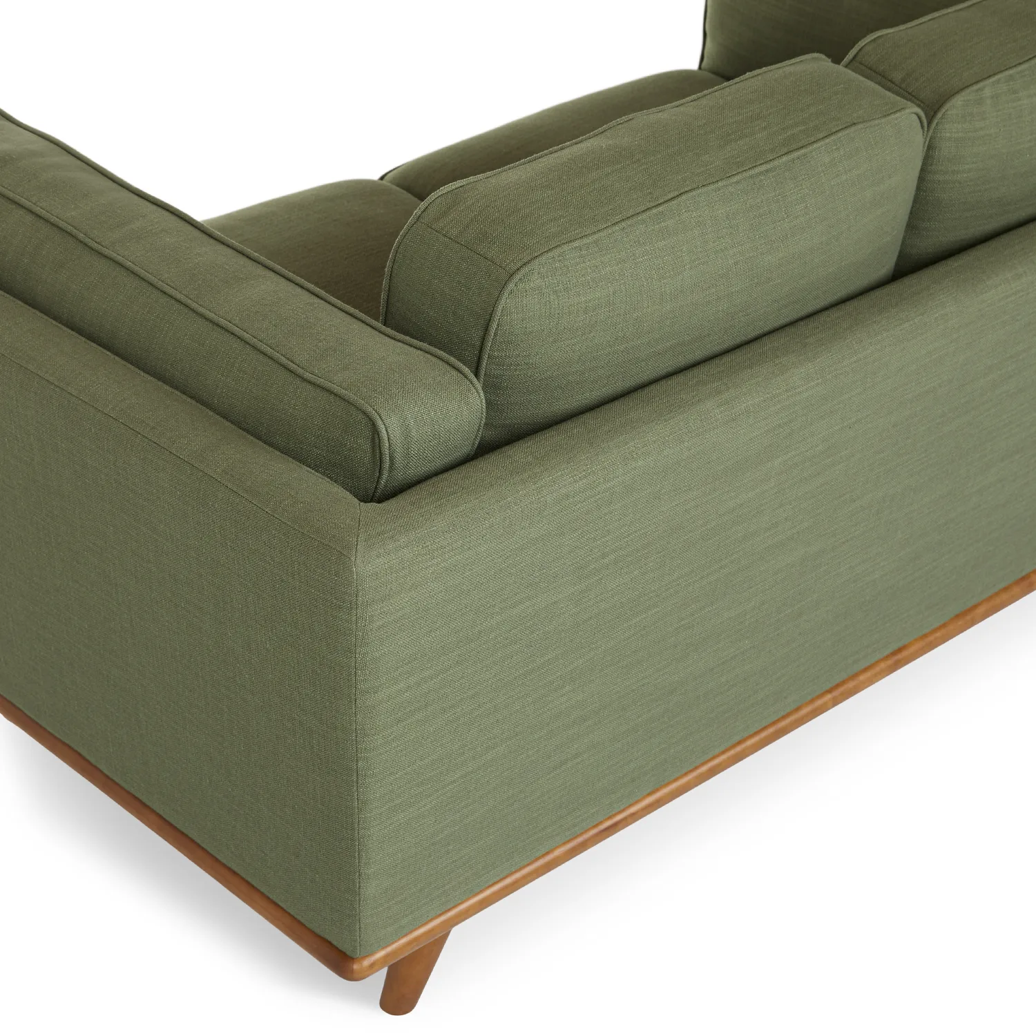 Timber 66.5_ Loveseat - Olio Green - Image 8