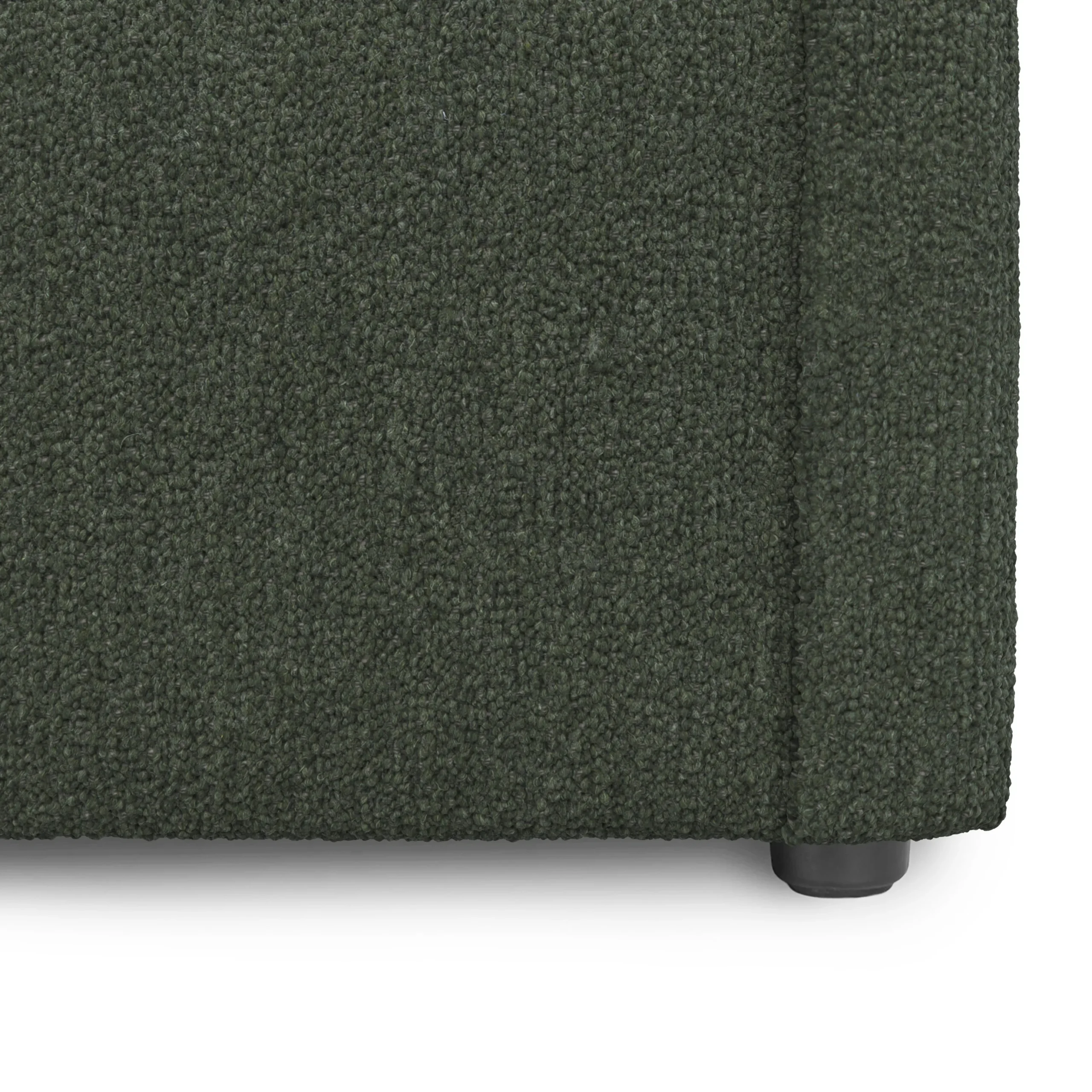 Landry 72_ Loveseat - Green Wool Bouclé - Image 9