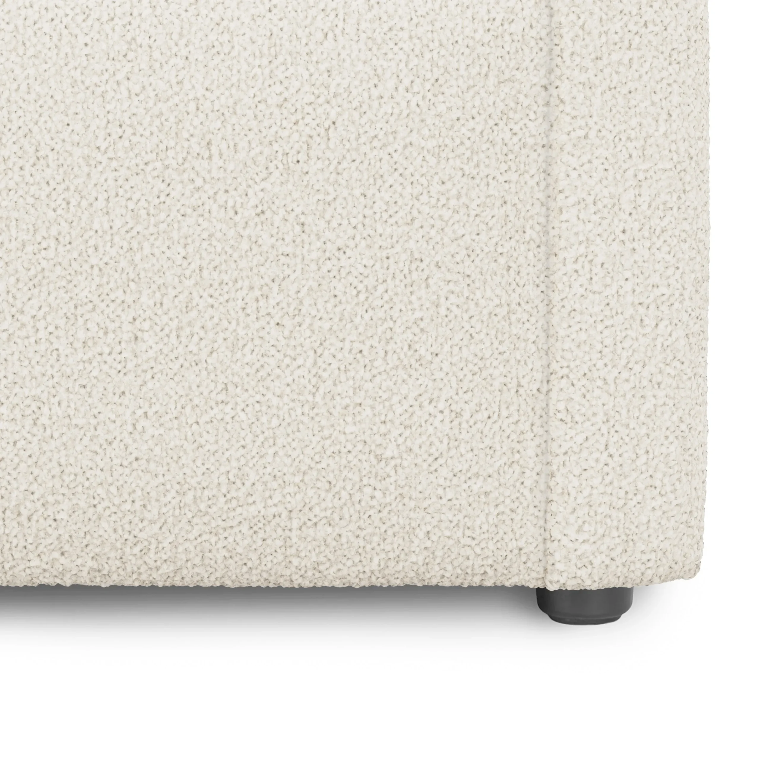 Landry 72_ Loveseat - Ivory Wool Bouclé - Image 4