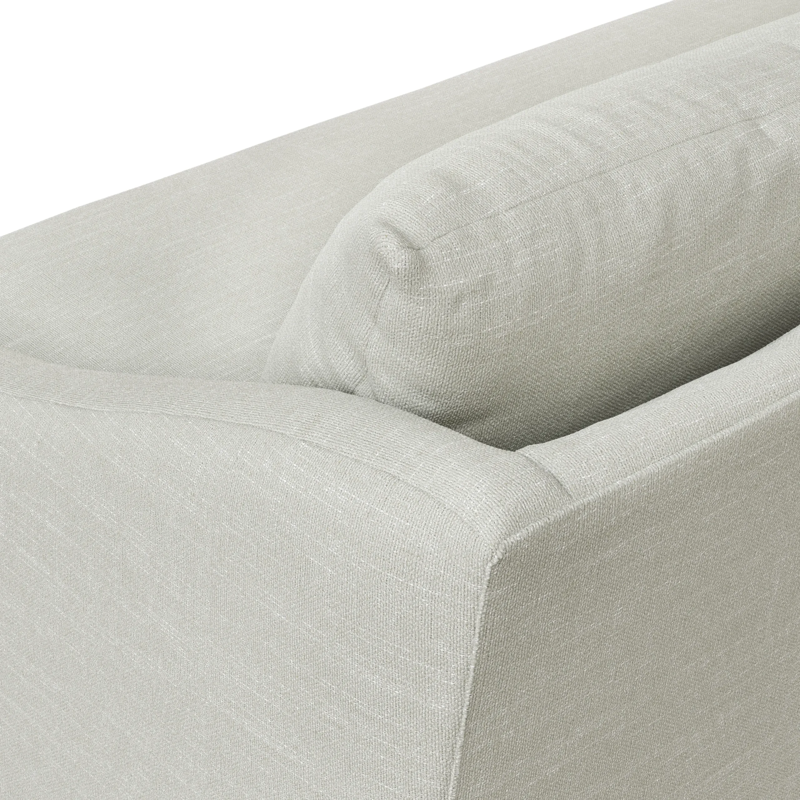 Landry 72_ Loveseat - Napa Dove - Image 5