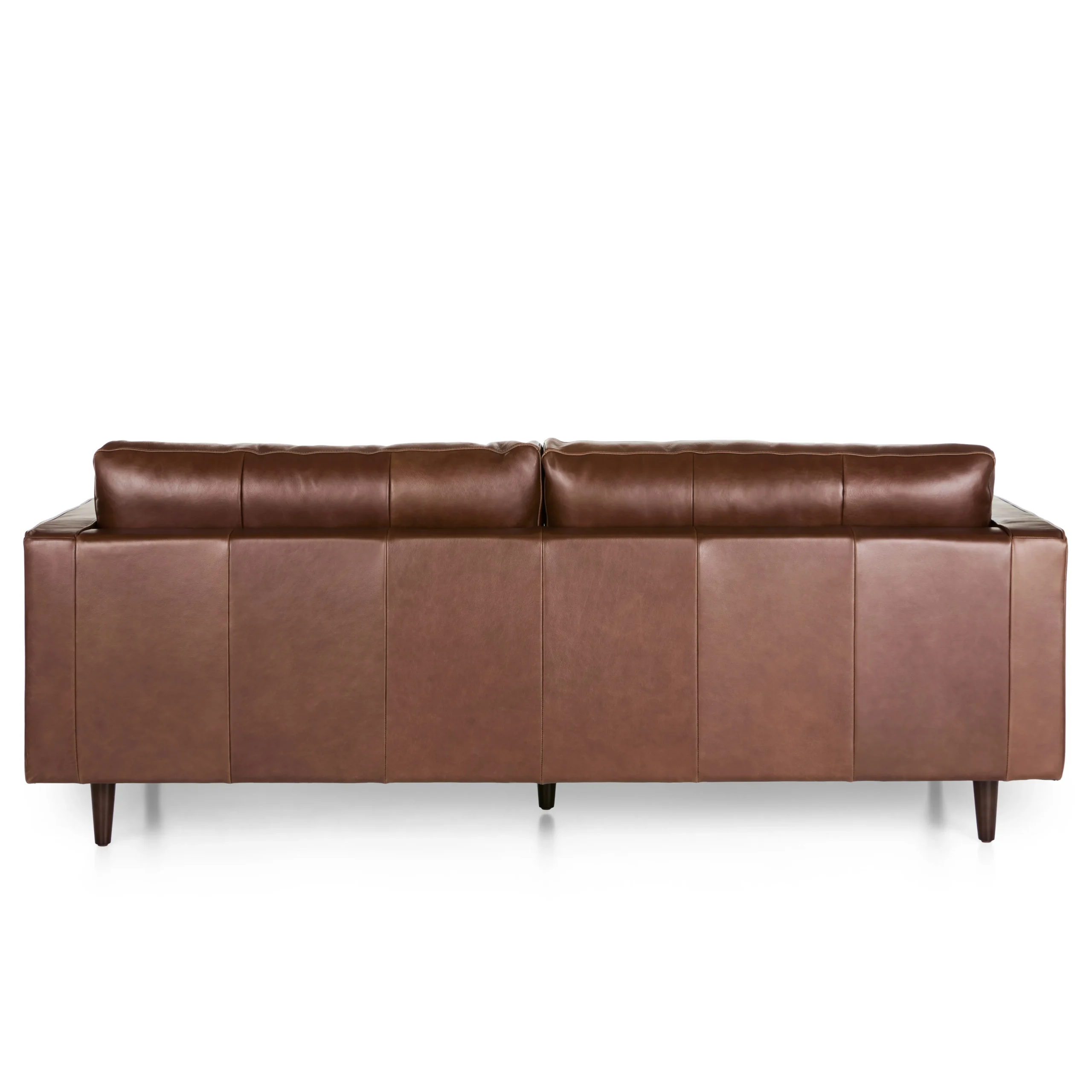 Sven 88_ Tufted Leather Sofa - Taos Brown - Image 10