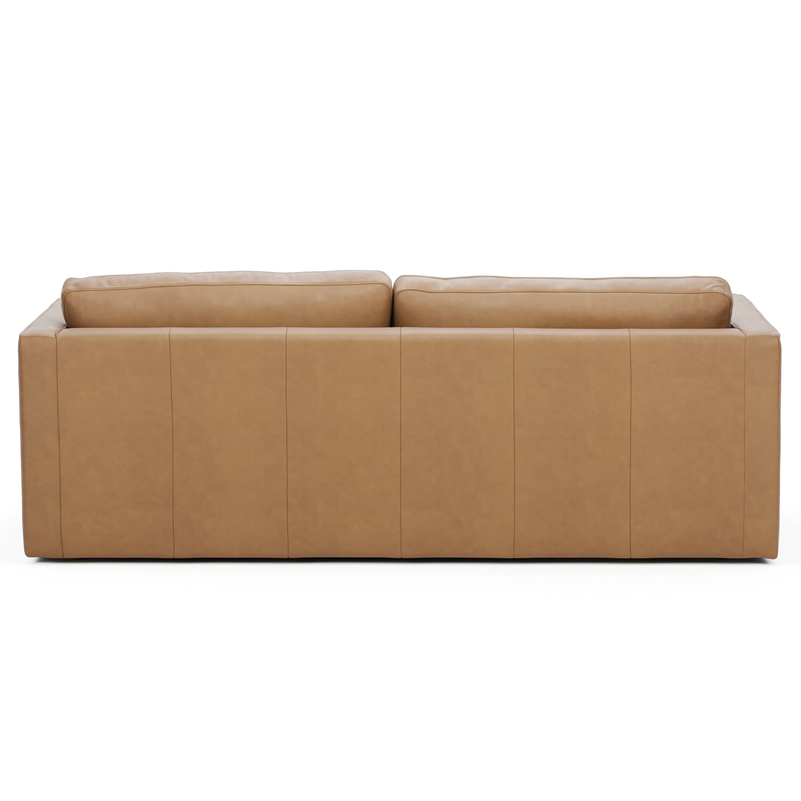 Sven 88_ Grounded Tufted Leather Sofa - Charme Tan - Image 7