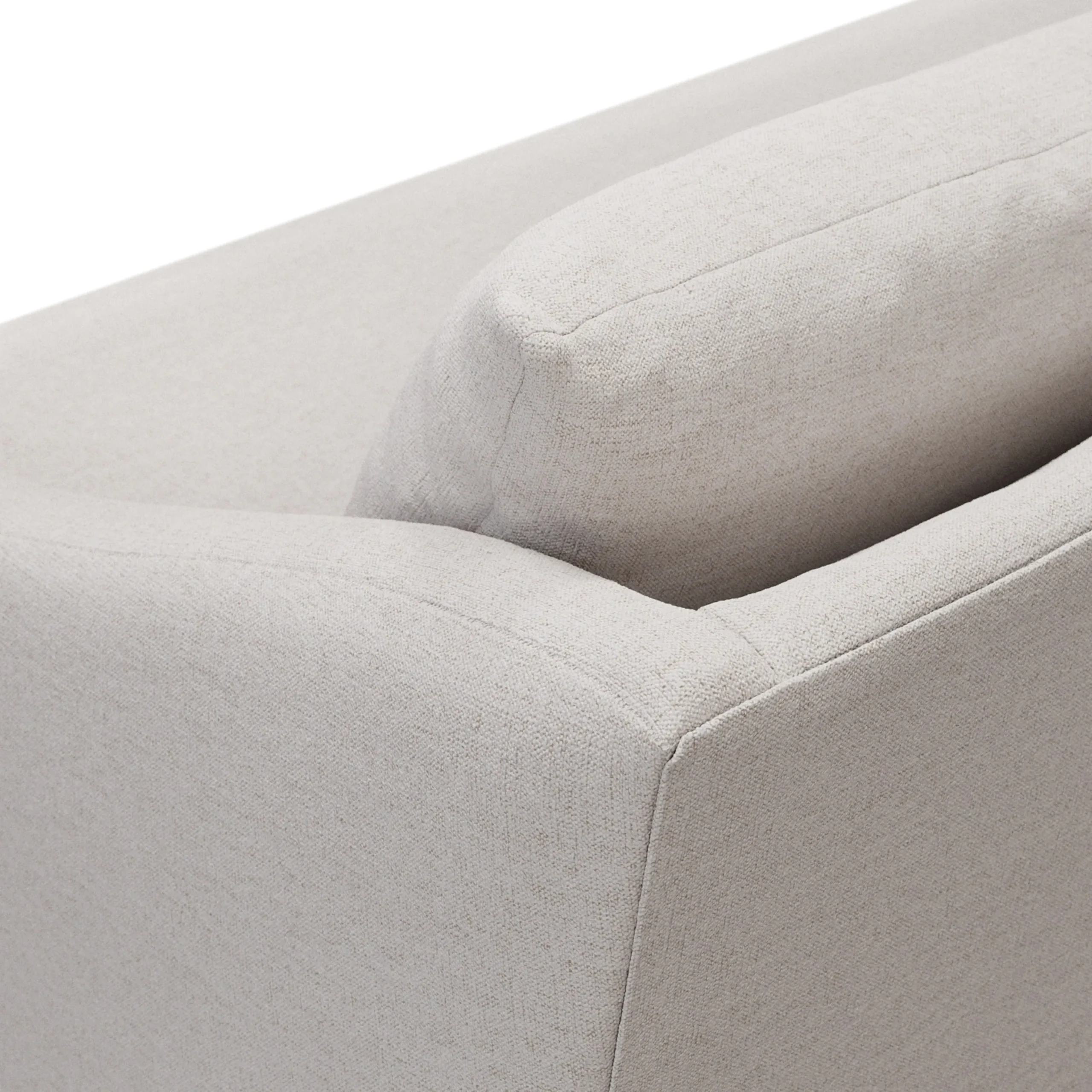 Landry 72_ Loveseat - Napa White - Image 9
