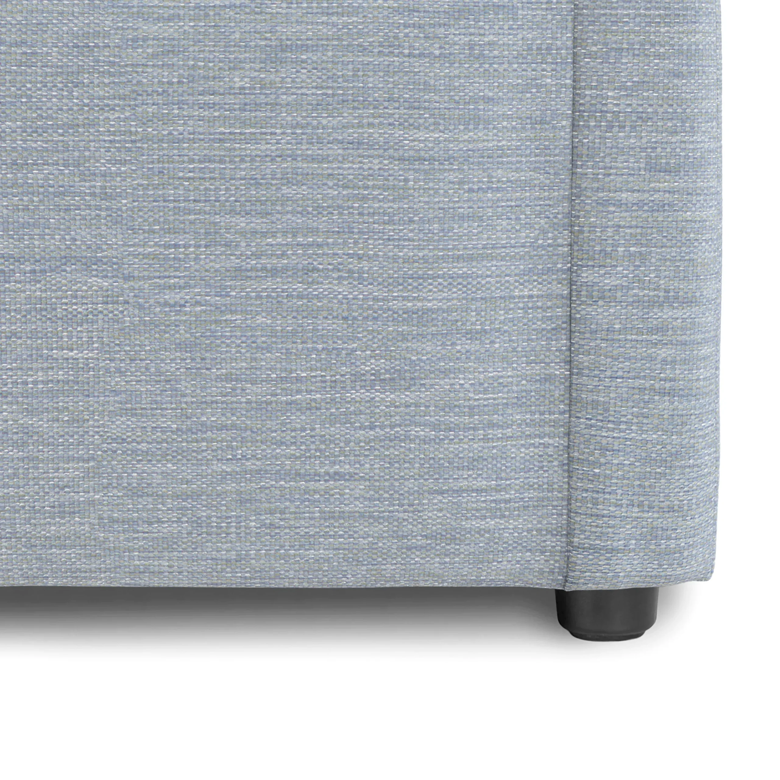Landry 84.5_ Sofa - Silver Light Blue - Image 9