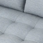 Sven 72_ Tufted Loveseat - Silver Light Blue