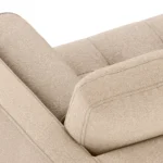Sven 72_ Tufted Loveseat - Ratine Buff