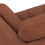 Sven 72_ Tufted Loveseat - Napa Rust