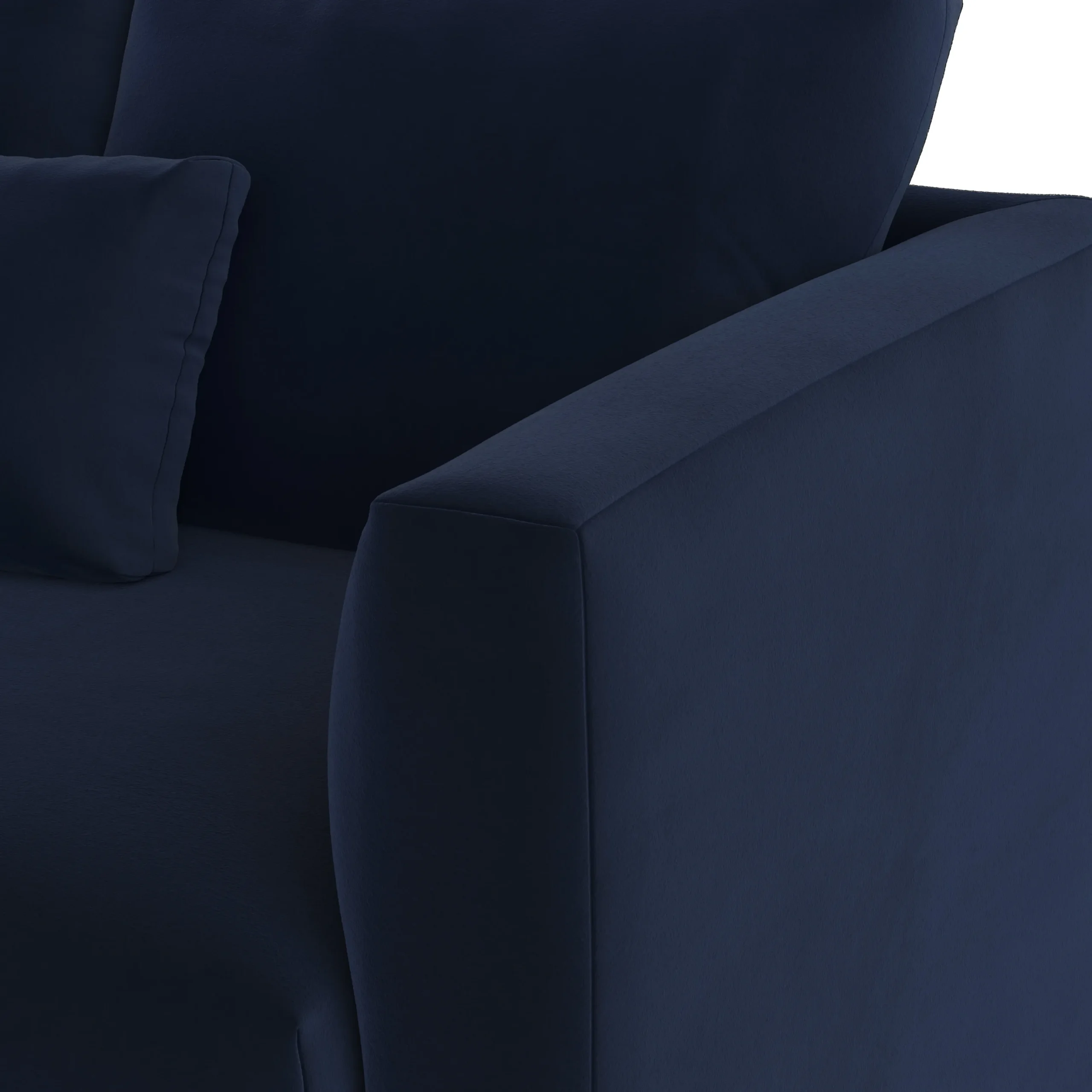 Marina 80_ Velvet Sofa - Hale Ink - Image 9