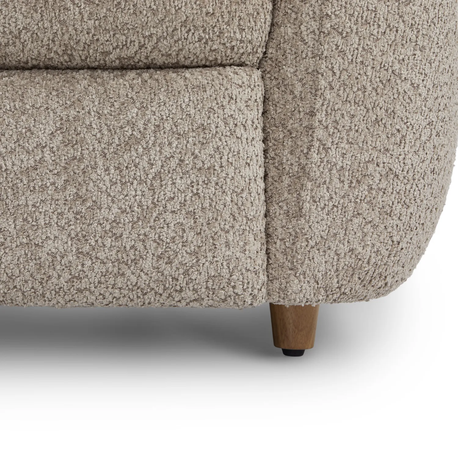 Quinn 69.5_ Loveseat - Nouna Mushroom - Image 9