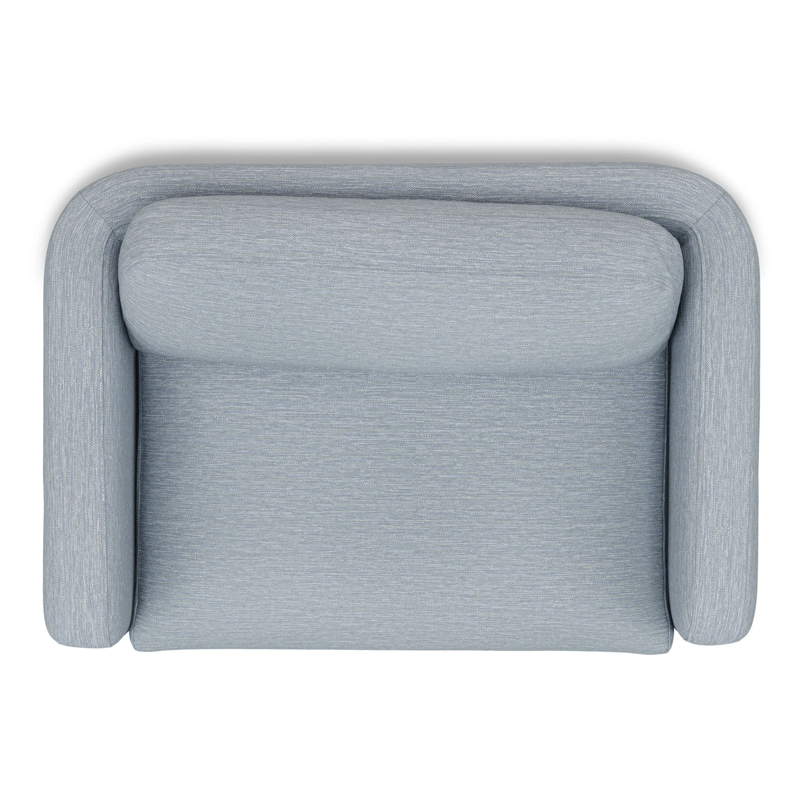 Vati 53_ Sleeper Chair -  Silver Light Blue - Image 12