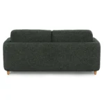 Vati 80_ Sofa Bed - Natural Oak and Green Wool Bouclé