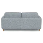Vati 80_ Sofa Bed - Natural Oak and Silver Light Blue