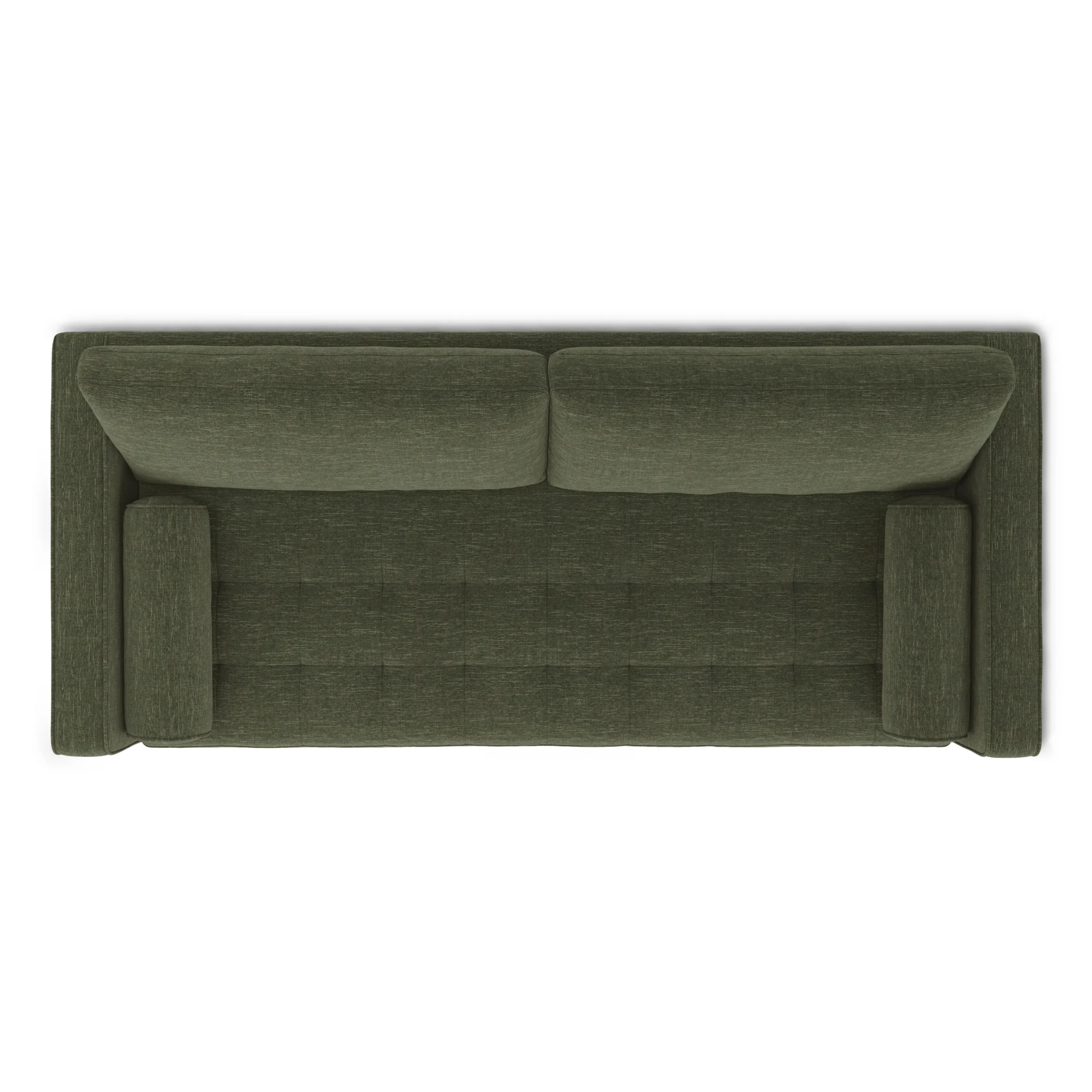 Sven 88_ Tufted Sofa Bed - Fir Green - Image 12