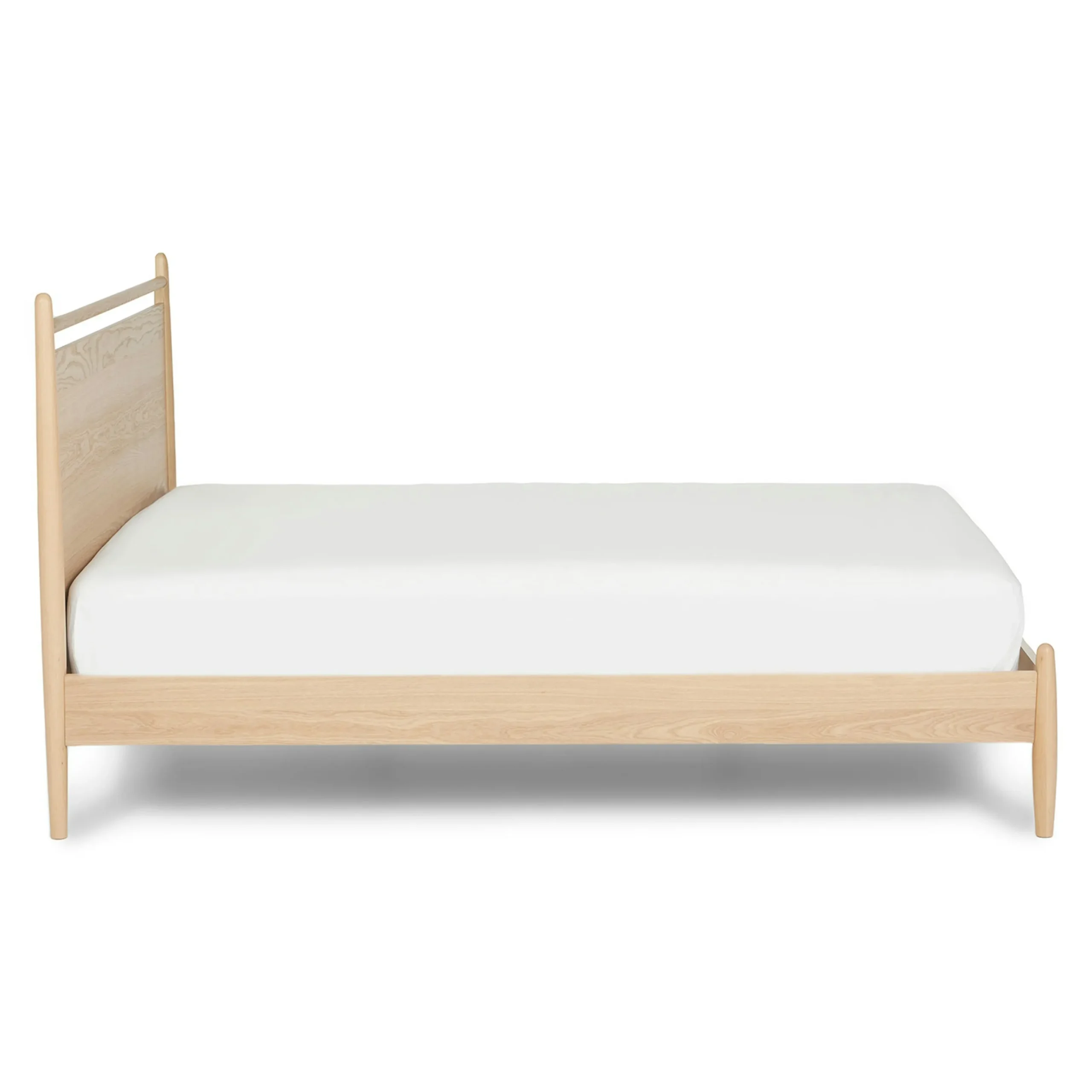 Lenia Queen Panel Bed - White Oak - Image 6