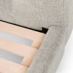 Sven King Tufted Bed - Birch Ivory