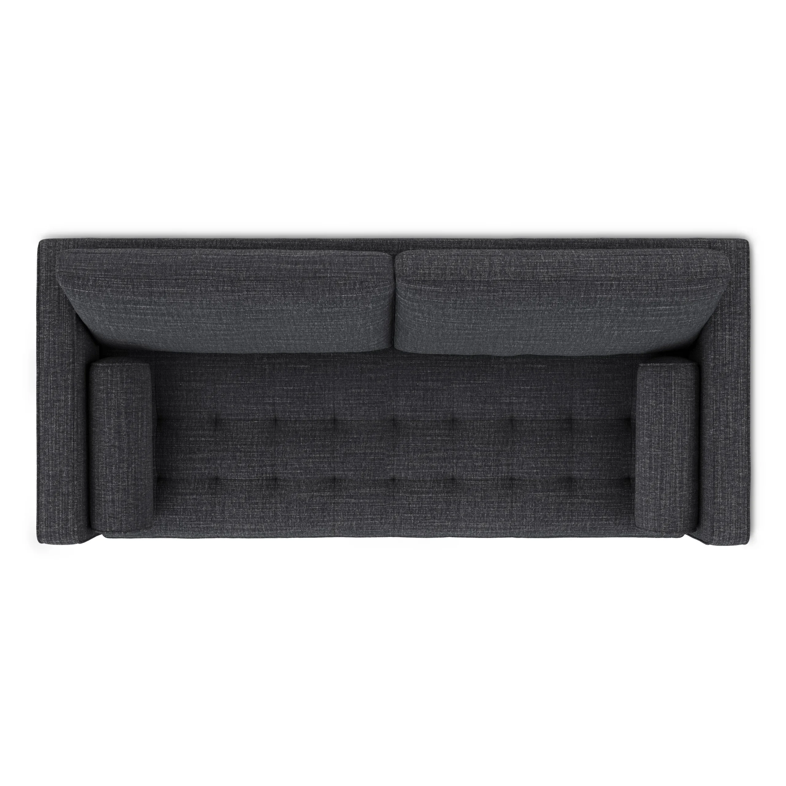 Sven 88_ Tufted Sofa Bed - Napa Charcoal - Image 14