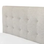 Sven Queen Tufted Bed - Birch Ivory