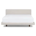 Tessu California King Low Profile Upholstered Bed - Clay Taupe