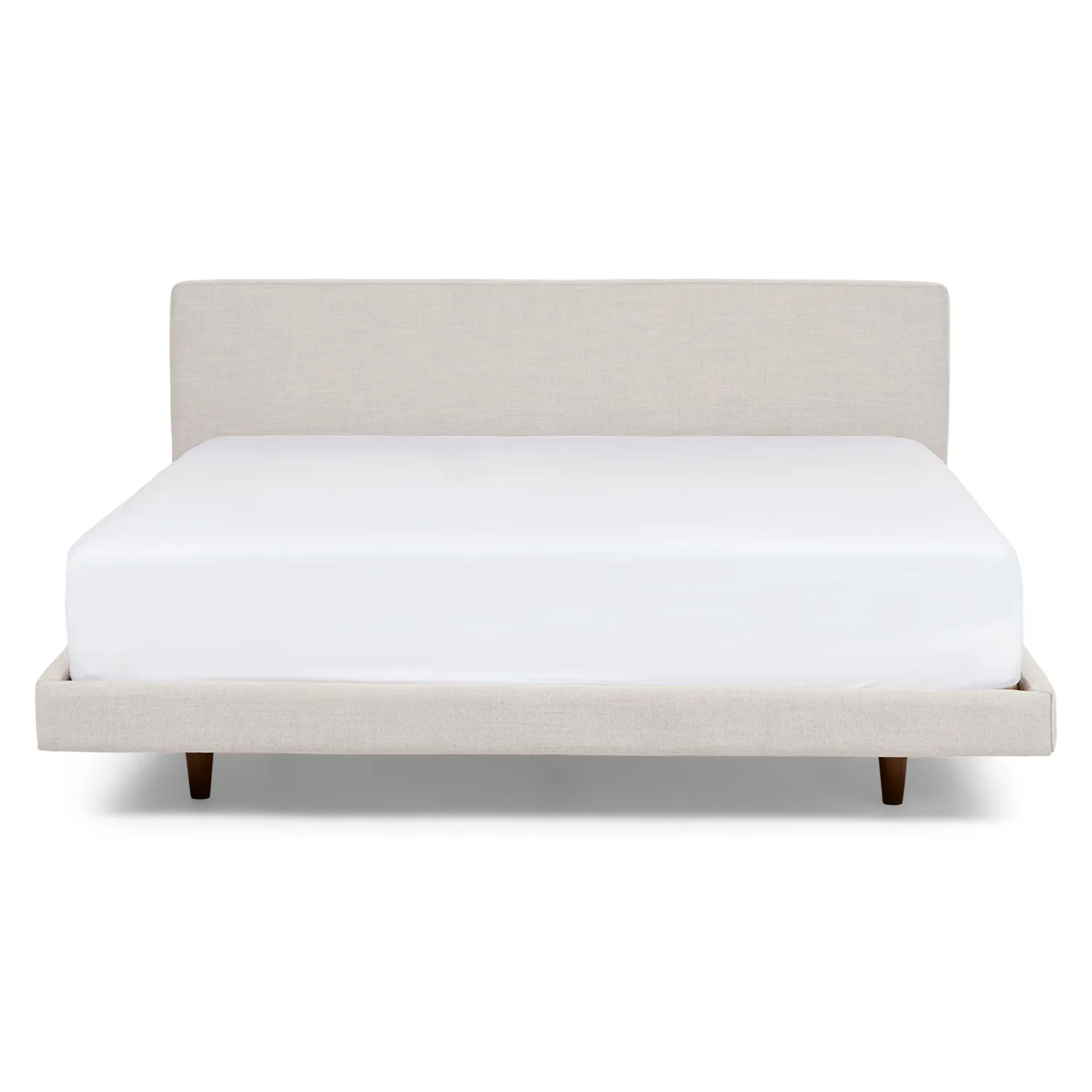 Tessu California King Low Profile Upholstered Bed - Clay Taupe - Image 6
