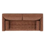 Sven 88_ Tufted Sofa Bed - Napa Rust