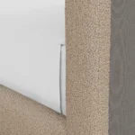 Tessu King Low Profile Upholstered Bed - Sandstone Wool Bouclé