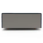 Tessu King Low Profile Velvet Bed - Hale Ink