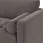 Sven 88_ Tufted Velvet Sofa Bed - Hale Warm Gray