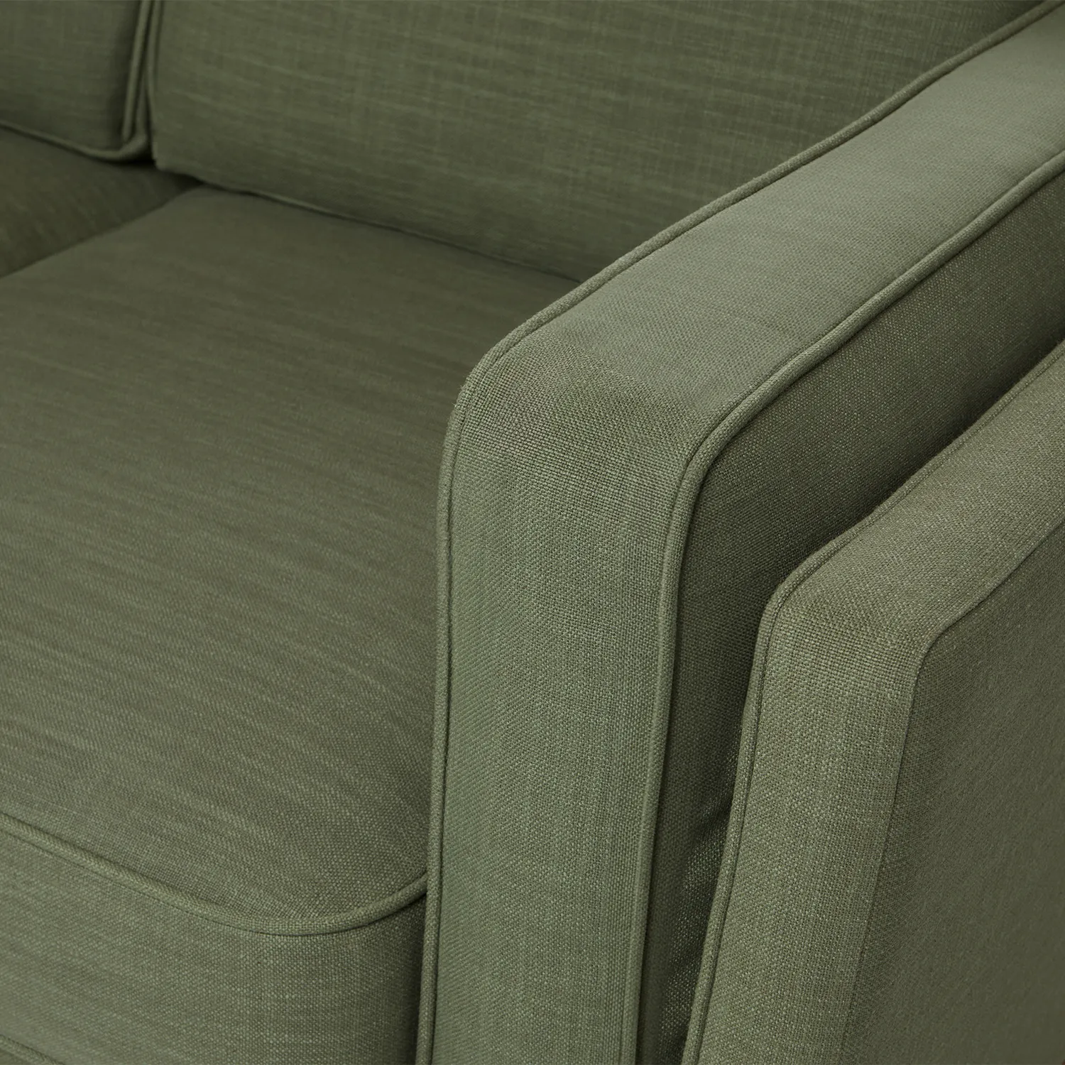 Timber 66.5_ Loveseat - Olio Green - Image 4