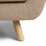 Gabriola 64_ Loveseat - Sandstone Wool Bouclé