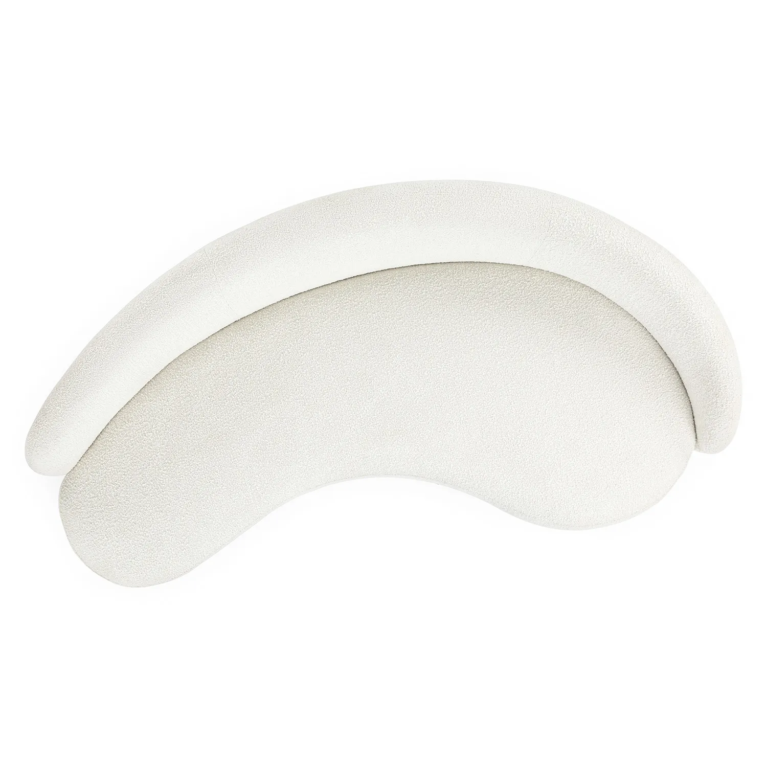 Kayra 87_ Sofa - Ivory Bouclé - Image 10