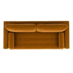 Sven 88_ Grounded Tufted Velvet Sofa - Plush Pacific Ginger